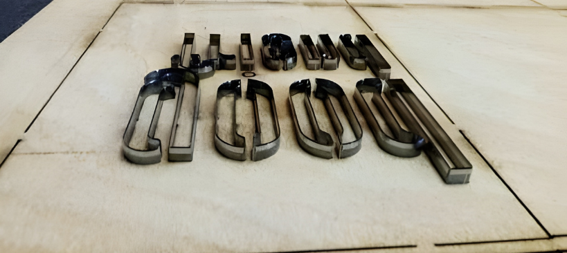 Alphabet Cutting Dies